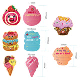 40 Pieces Valentines Day Cards Valentines Scratch And Sniff Cards For Classroom, 8 Unique Patterns And Scents Exchange Gift For School Party Supplies Favors With 40 Envelopes
