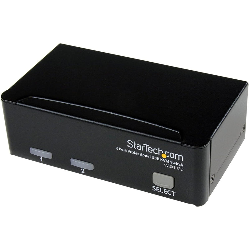 2 Port Vga Usb Kvm Switch - Vga Kvm Switch - 1920X1440 - Usb 2.0 - Kvm Video S