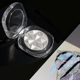 Mini Watercolor Paints Set For Adult Artists, Professional Super Silver Metallic Glitter Solid Watercolors Single Grid Sparkle Pearlescent Shiny Watercolour Painting Set