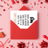 Humorous Valentine'S Day Card For Snoring Husband, Happy Vday Gifts Cards For Husband Wife Women Men, Snoring Loud Next To Me Bday Card