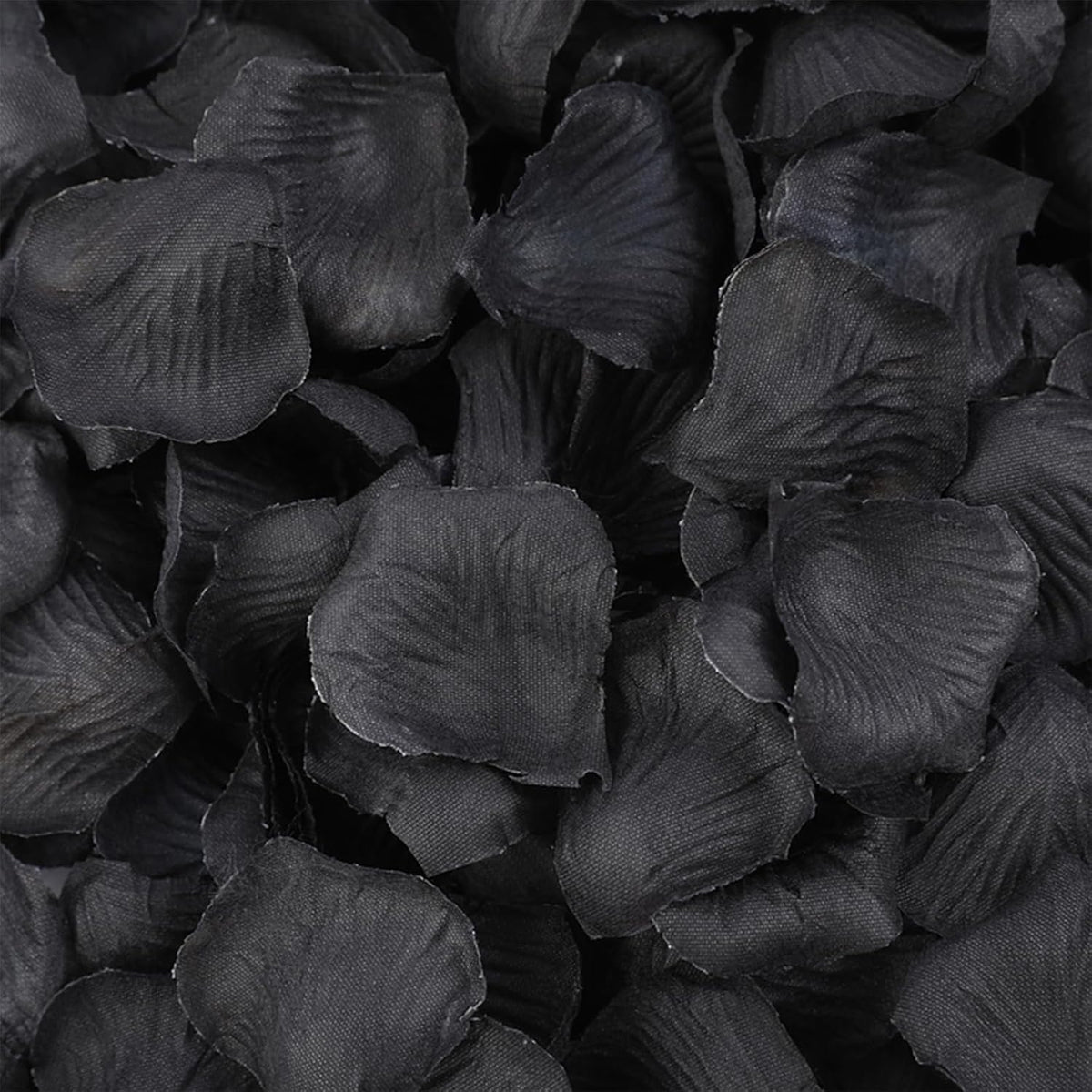 1000 Pcs Artificial Fake Rose Petals,Flower Petals For Romantic Night, Engagement, Party, Wedding, Event Flower Decorations, In Bulk(Black)