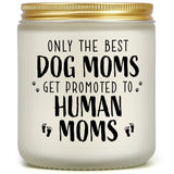 New Mom Gifts For Pregnant Women, Funny Dog Mom Pregnancy Gift For Expecting Moms, Mother To Be Gift For First Time Mommy, Congrats On Pregnancy Candle Present For Wife Friend Sister