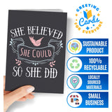 Inspirational And Empowering Card For Her | Congratulatory Card For Women | Perfect Card For Birthday, Graduation, Christmas, Mother'S Day For Daughter, Sister, Mom, Girlfriend, Wife...