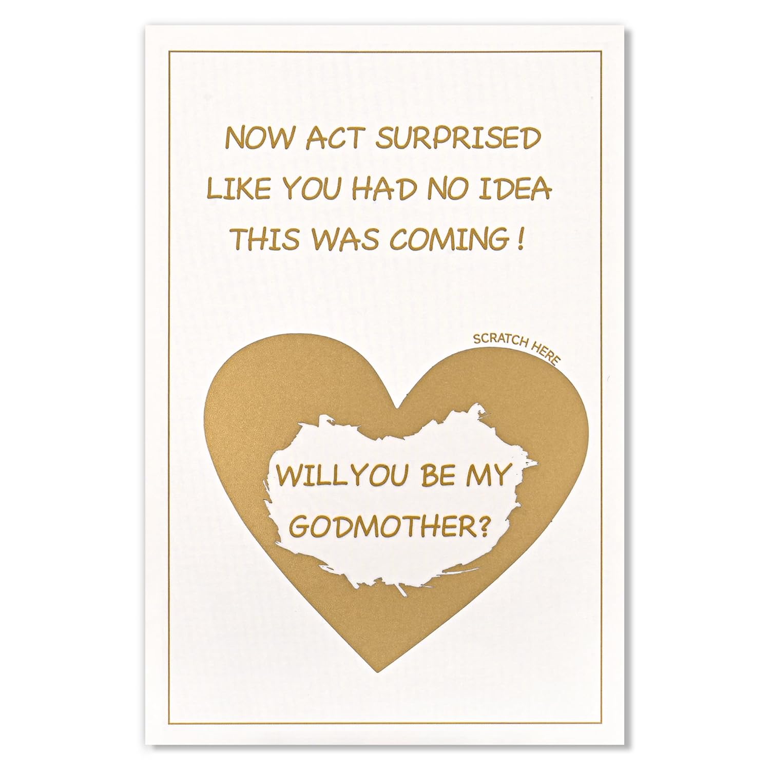 Godmother Proposal Gift, Diamond Religious Godmother Cross Pin With Card, Godmother Gift From Godchild, Scratch Off Will You Be My Godmother Card, Godmother Present Now Act Surprised Godmother Request