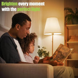 GU24 CFL Light Bulbs T3 Spiral 13W 60W Equivalent 2700K Soft White 900 Lumens UL Approved 4 Pack