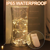 12 Pack Fairy Lights, 7Ft Copper Wire Firefly Starry Lights, 20Led Mini String Lights, Waterproof Fairy String Lights, M