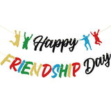 Happy Friendship Day Banner, Pre-Strung