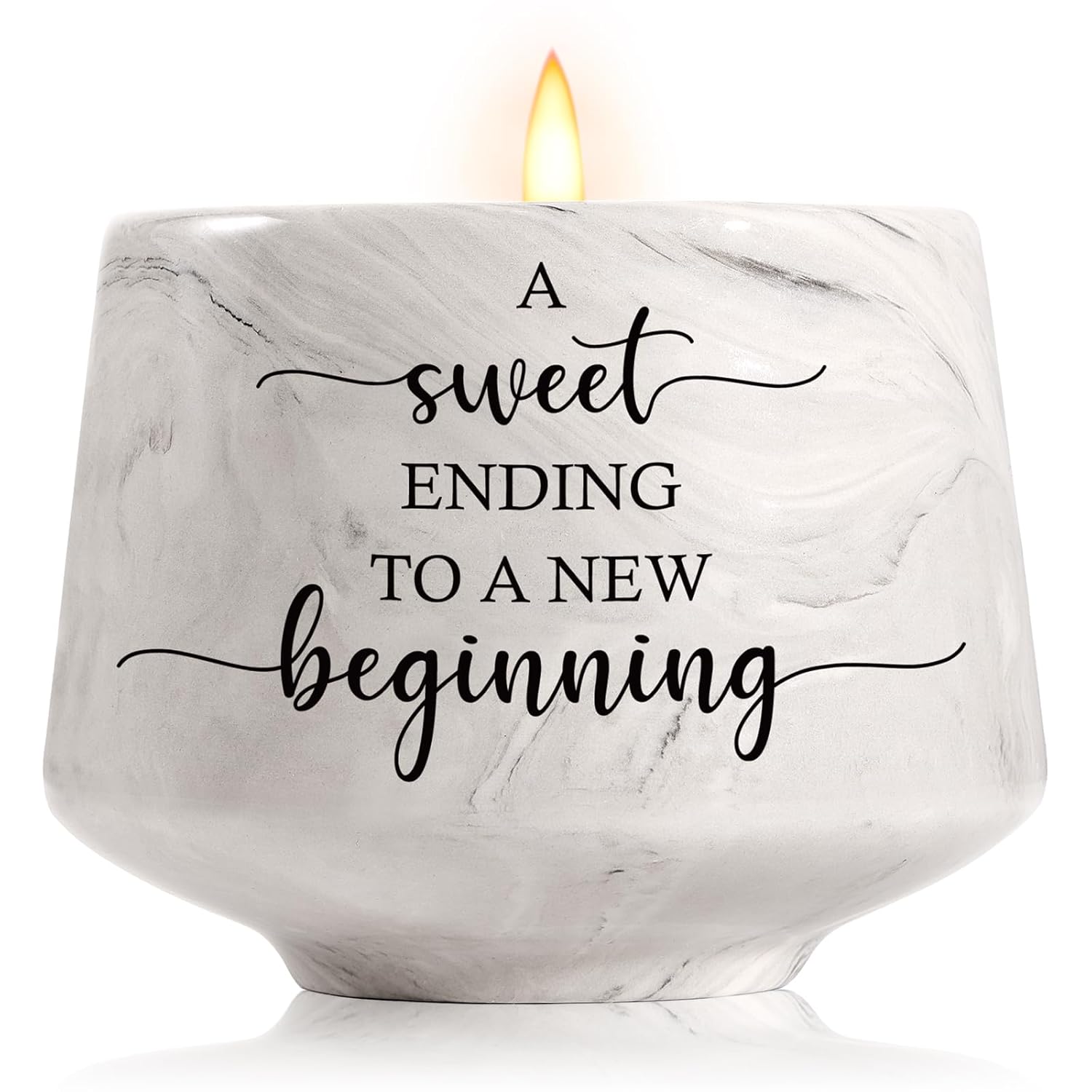 Farewell Gifts For Coworkers New Beginnings Gifts For Women New Beginnings Candle For New Job, Going Away, Retirement, Leaving, Graduation, Closing Gift - A Sweet Ending To A New Beginning Candle
