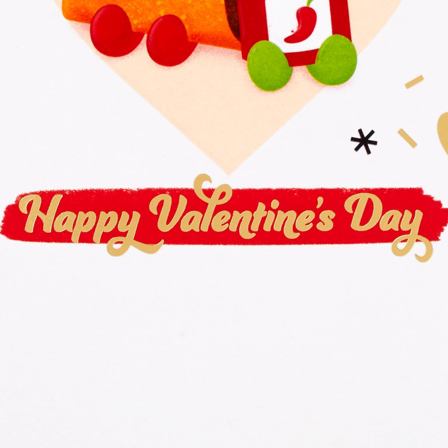 Hallmark Better Together Romantic Valentine's Day Card (Taco and Hot Sauce) for Husband, Wife, Boyfriend, Girlfriend