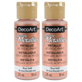 Dazzling Metallics Acrylic Paint 2oz-Rose Gold