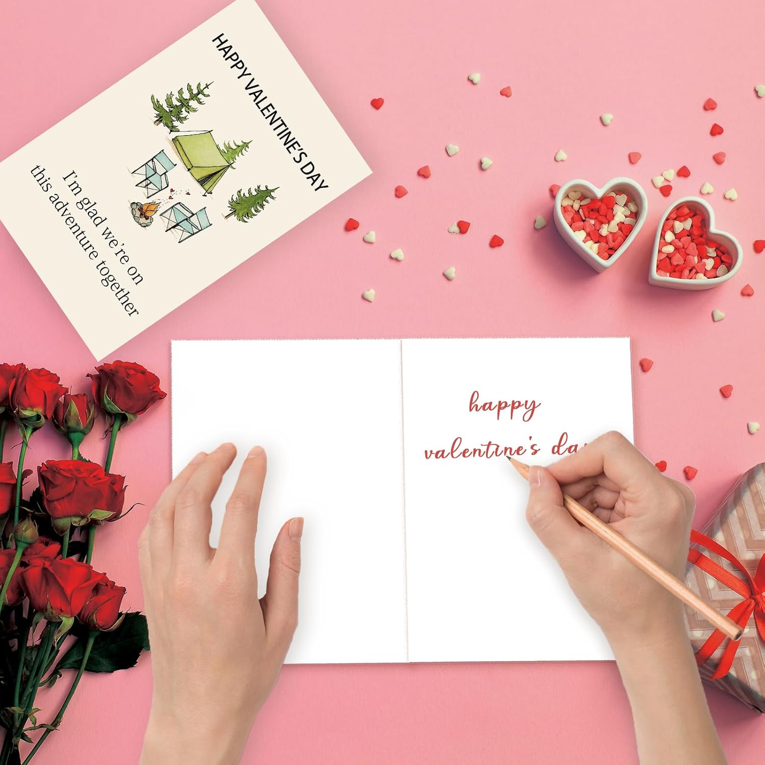 Funny Valentines Day Gifts Card For Husband Wife Boyfriend Girlfriend Couple?Cute Valentines Day Gifts For Him Her?Romantic Love Adventure Greeting Cards
