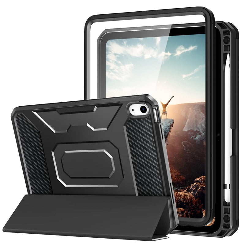 MoKo iPad 10th Generation Case, iPad 10th Gen Case, [Built in Screen Protector