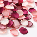 300Pcs Silk Rose Petals Artificial Flower Petals For Weddings Burgundy Pink Petals Fake Petals Flower Girl Petals For Proposal Basket Aisle Runner Bridal Shower (4 Color Mixes)