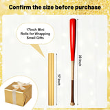 Gold Wrapping Paper Roll 17 In X 33 Ft Solid Matte Gold Metallic Wrapping Paper For Valentine'S Day Wedding Birthday Anniversaries Baby Shower Diy Bouquet