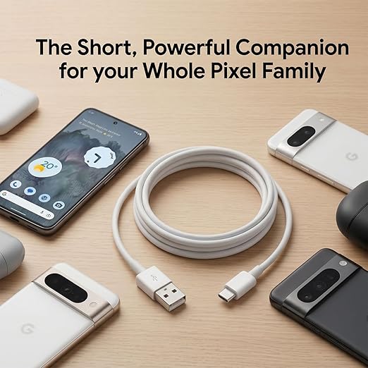 USB A to USB C Car Charger Cable for Google Pixel Samsung Motorola iPhone 17 CarPlay Android Auto