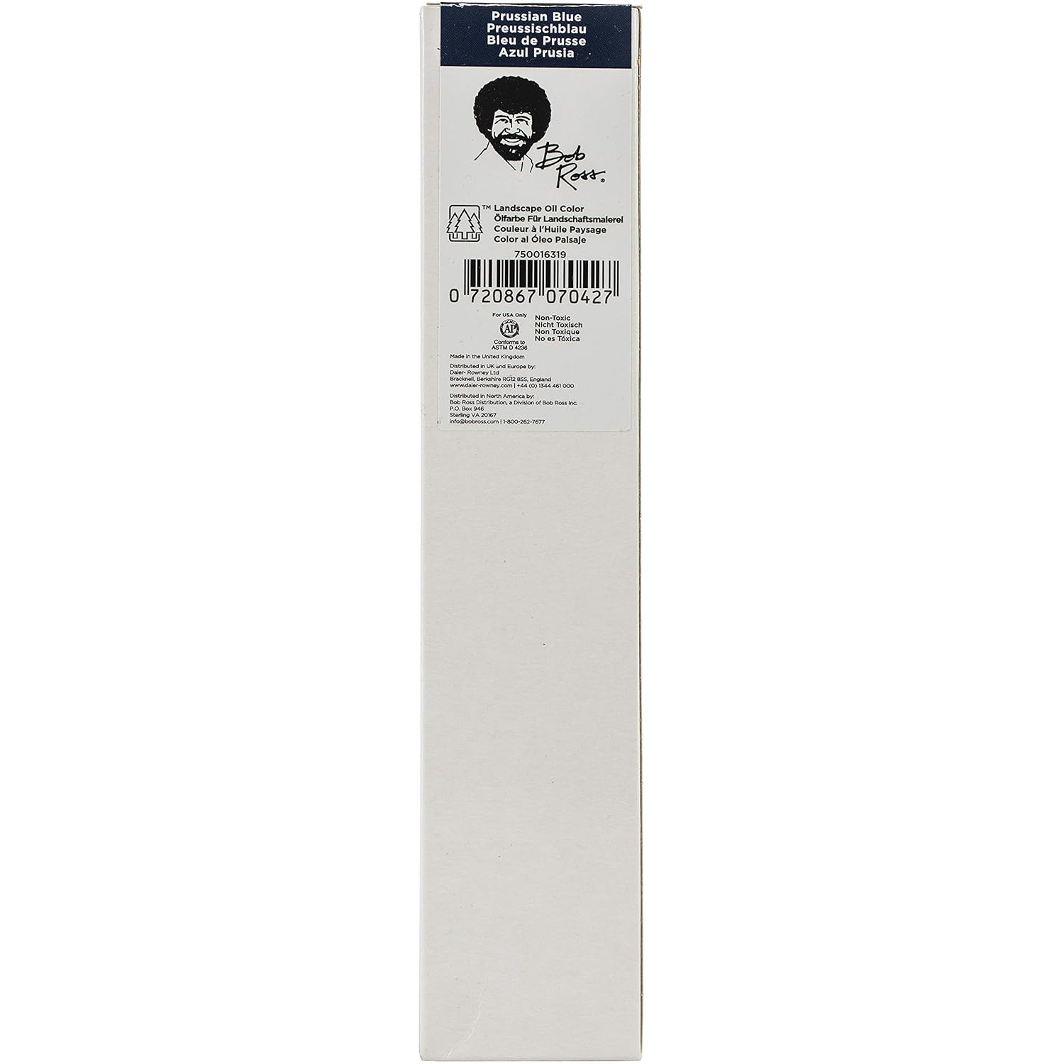 Bob Ross Oil Paint 200ml-Prussian, Prussian Blue, 6.76 Fl Oz (Pack of 1)