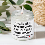 1 Year Anniversary Wedding Gifts For Men Women, Funny One Year Anniversary Marriage Gifts For Wife Husband Couple, Personalized 1St First Year For Boyfriend Girlfriend Gift Ideas For Him Her Candles