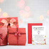 Confirmation Card For Teen Girls Boys - First Communion, Baptism, Easter Card, Religious Christian Gift For Godkids, Men, Women, Teenage Boys, Girls