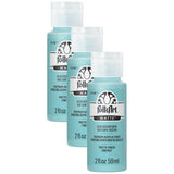 FolkArt Acrylic Paint in Assorted Colors (2 oz), Ocean View (Pack of 3)