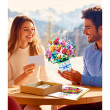 Pop Up Flower Bouquet Card Set For Women – 6 Unique 3D Floral Designs With Envelopes And Blank Note Cards For Birthdays, Mother'S Day, Thank You, Get Well, And More