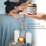 My Last Nerve Lavender Scented Candles,Funny Friendship Gifts For Best Friend Women, Mother'S Day Birthday Christmas For Mom Dad Sister Coworker(My Last Nerve)