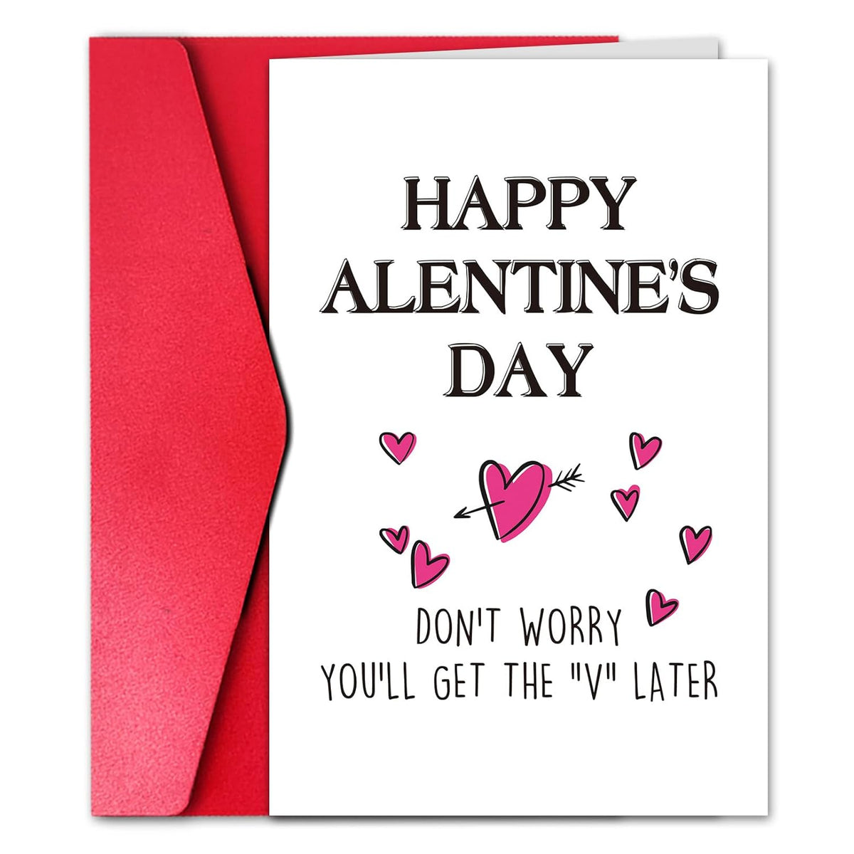 Special Valentine’S Day Card For Men, Funny Greetings For Him, “You Take My Breath” Card