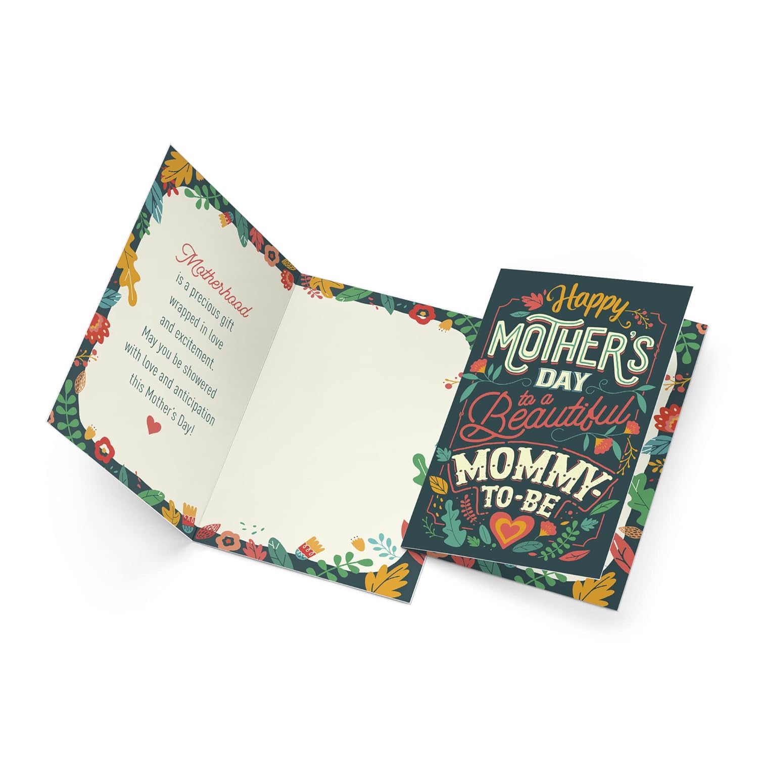 Mom To Be Mother'S Day Card, Made In America, Eco-Friendly, Thick Card Stock With Premium Envelope 5In X 7.75In, Packaged In Protective Mailer