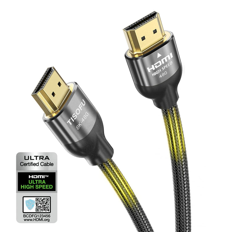 [Ultra Certified 8K Hdmi Cable 10Ft: Hdmi 2.1 Cables 48Gbps High Speed Premium