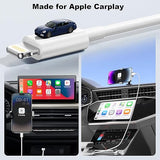 2 Pack 3FT USB A to Lightning Cable for iPhone CarPlay Fast Charging and Data Sync
