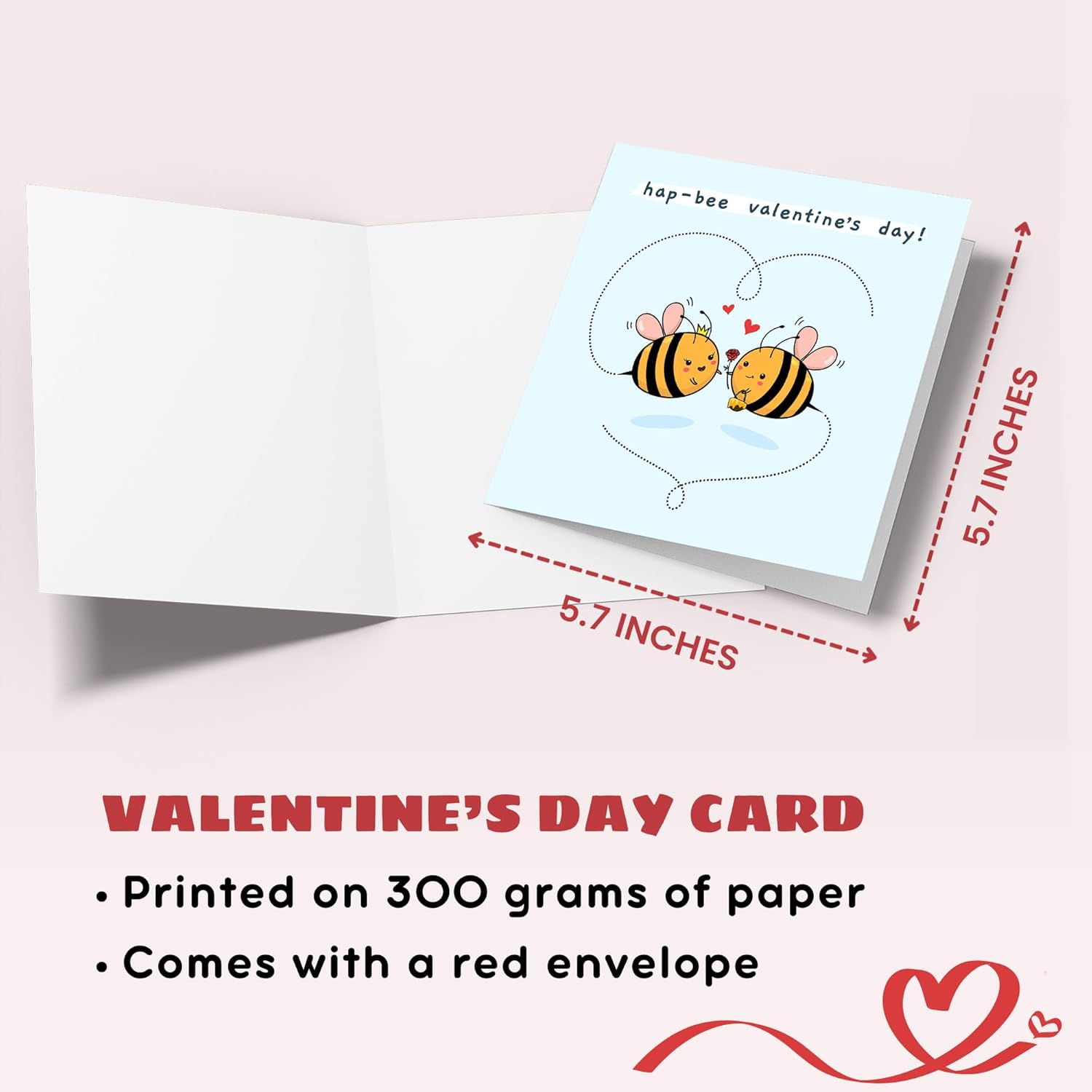 Valentines Gifts For Him, Boyfriend, Husband, Men - Funny Valentines Card For Him - Anniversary, Birthday Gifts For Men - Single 5.7''X 5.7'' Folded Romantic Love Card From Her, Wife, Girlfriend