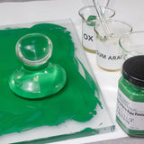 Paint Muller(2.95 In),Glass Muller For Making Paint,Homemade Paint Tools,Apparatus For Watercolor,Oil,Tempera