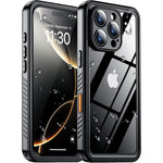 iPhone 16 Pro Waterproof Case, IP68, Built-in Screen & Camera Protector, 6.3"