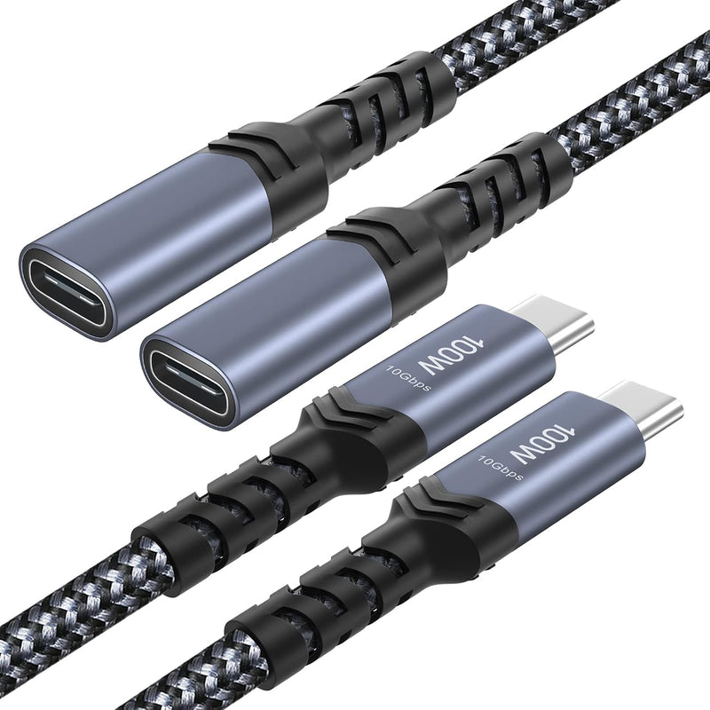 Usb C Extension Cable,Usb C Male To Female Extender 3Ft Usb 3.2 Fast Charge 10