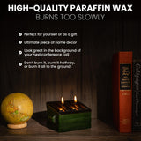 | Large Dumpster Fire Candle | Parafin Wax | Unique Funny Gift Novelty Adults Can Enjoy! (Unscented)