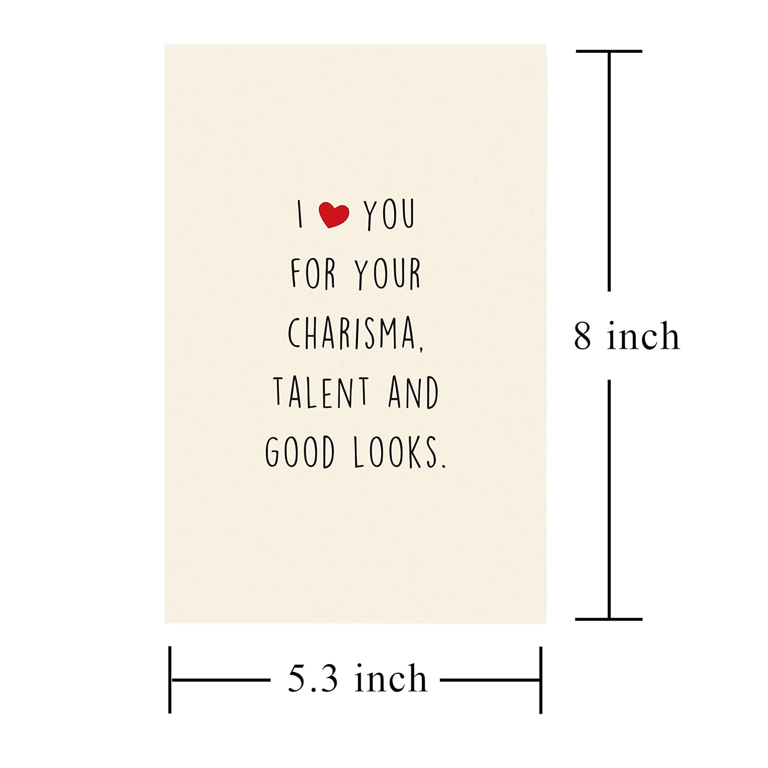Valentines Day Card For Husband Bf, Boyfriend Birthday Card, Rude Anniversary Card For Him, Funny Message Inside
