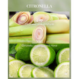 Citronella Candles Outdoor, 220 Hours Burn Natural Citronella Oil Soy Candle For Patio Camping, 41.5Oz Large Long Lasting Lemongrass Summer Candles For Indoor Home Scented