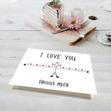 Funny Valentine'S Day Card Gift For Husband Wife Boyfriend Girlfriend Partner, I Love You, Romantic Anniversary Card, Funny Valentine'S Days Cards, Romantic Birthday Cards For Him Her