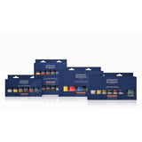 300684 Fine Acrylic Paint, Highly Pigmented, Good Coverage, Creamy Homogeneous Texture, Age-Resistant, Non-Fading, Acrylic Paint Set - 5 Colours Set Of 80 Ml Tubes