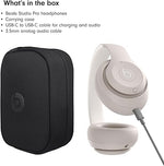 Wireless Bluetooth Noise Cancelling Headphones, 40H Battery, USB-C - Sandstone