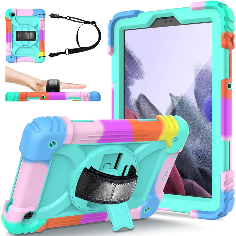 Samsung Galaxy Tab A7 Lite Case,Galaxy Tab A7 Lite Case For Kids,3-Layer Shock