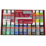 Multi-Surface Satin Acrylic Paint Value Pack By , 16 Colors, 2 Oz.