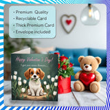 Cute Valentine'S Day Card - I Got You Flowers - Cute Happy Valentines Card For Husband Wife Boyfriend Girlfriend, 5.7 Inch Loveable Valentine Greeting Cards