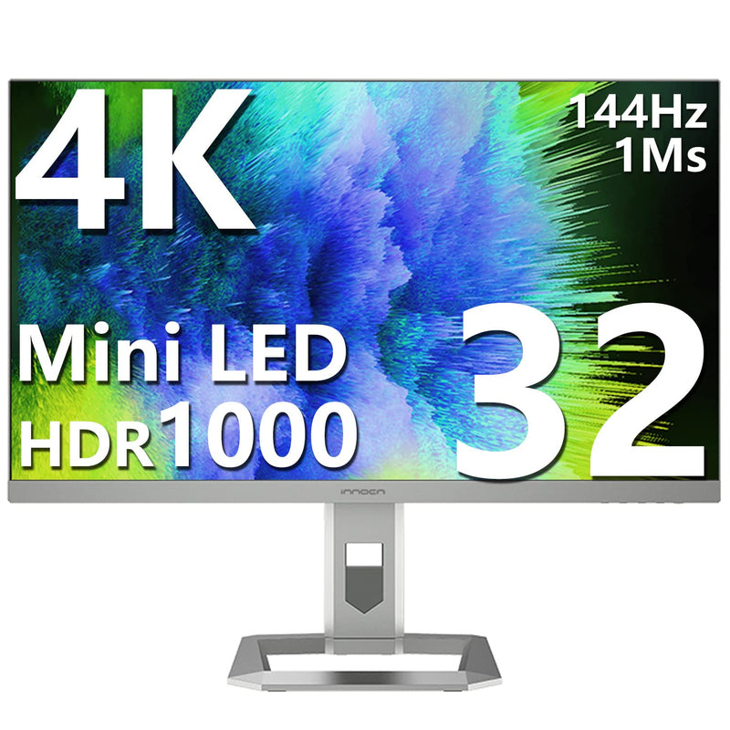 32" Mini Led 4K Uhd 3840 X 2160 Computer Gaming Monitor 144Hz 1Ms Ips Hdr1000