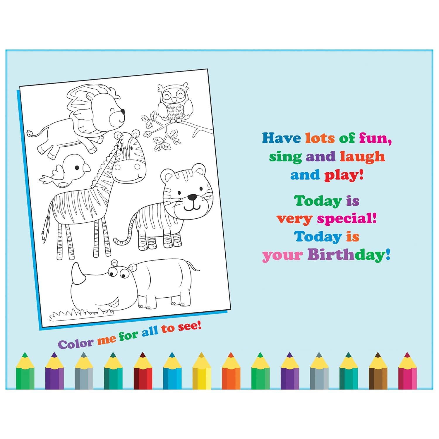 - Grandson Birthday Card - Made In Usa - Features A Mini-Coloring-Page Inside - 94790