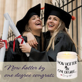 Graduation Gifts For Women, Her- Handmade Lavender Natural Soy Wax Candle (7Oz)- 2026 College, Phd, Masters Degree Graduation Gifts For Him