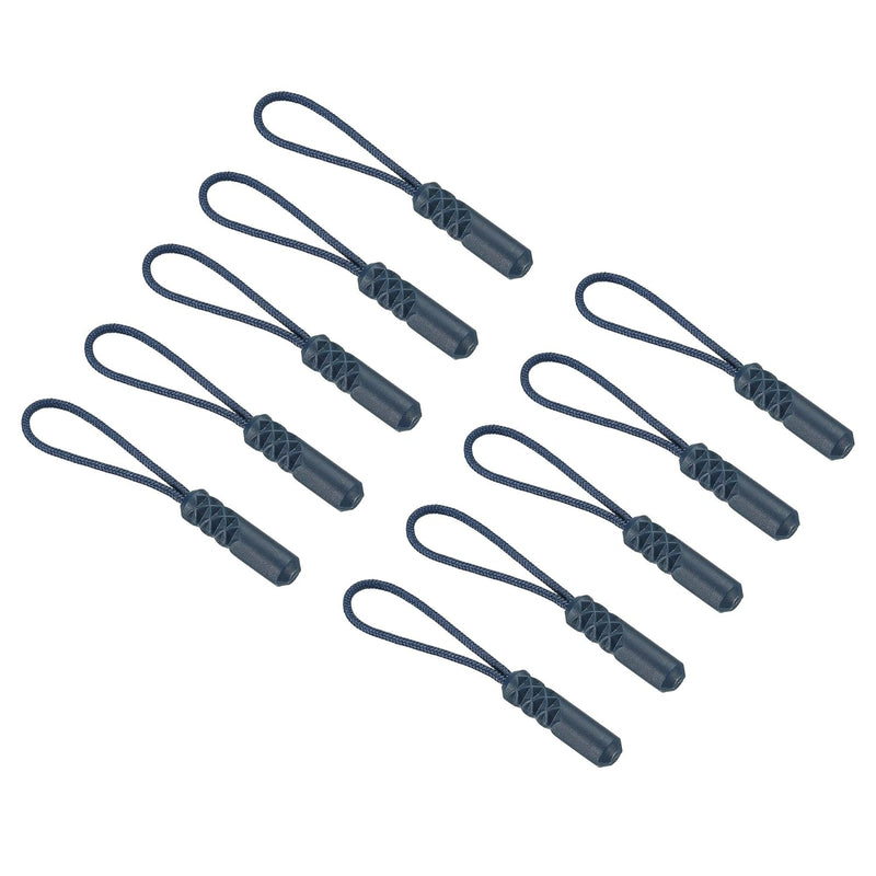 Zipper Pulls Extension Handle Cord, 20 Pack Finger Use Plastic Cylindrical Hea