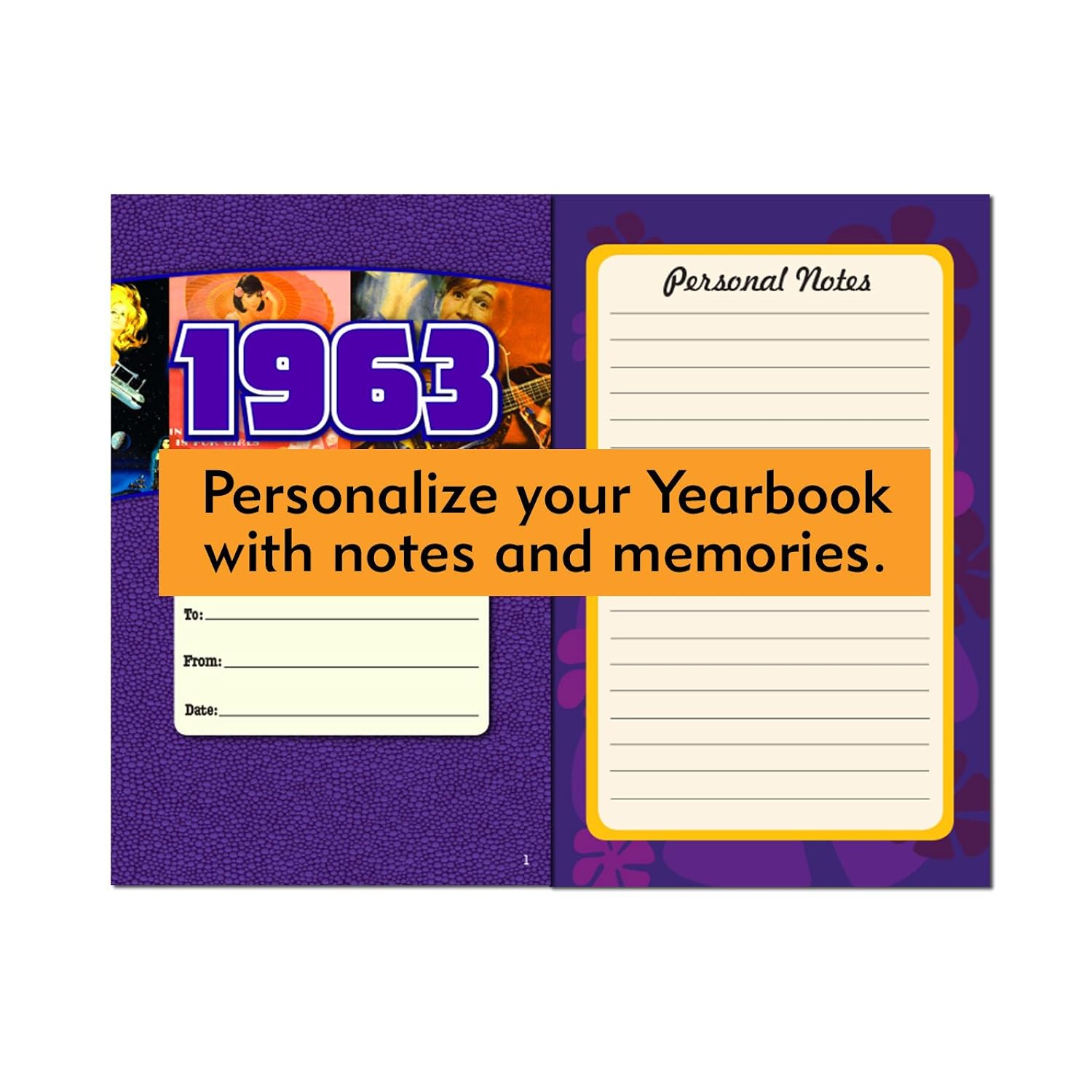 1960 Yearbook Celebration : Birthdays, Anniversaries, Reunions, Homecomings, Client & Corporate Gifts