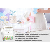 Baby Shower Games For Boys Girls, Dinosaur Baby Bingo Game For Baby Shower, Tropical Dino Baby Shower/Gender Reveal Parties Decorations, 5" X 7" Double-Sided Cards(30 Games)-C03