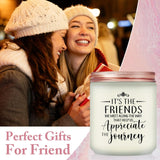 Best Friend Birthday Gifts For Women - Best Friend Candles With Sayings - Christmas, Friendship Gifts - Lavender Scented Candles