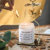 Christmas Gifts For Grandma, Nana Birthday Gifts From Grandchildren Granddaughter, Candle Gift For Grandmother, Grammy, Great Grandma, 7Oz Candle, Vanilla & Lavender Scent